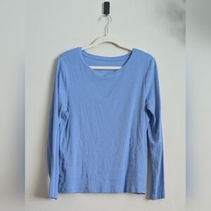a new day Light Blue Long Sleeve Tee